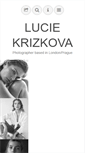 Mobile Screenshot of luciekrizkova.com
